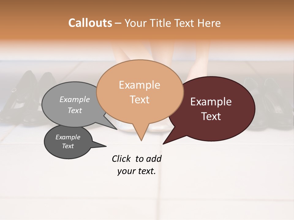 Mature Female Cook PowerPoint Template