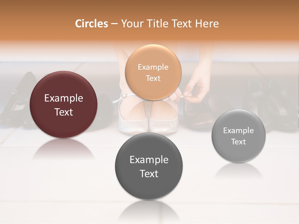 Mature Female Cook PowerPoint Template