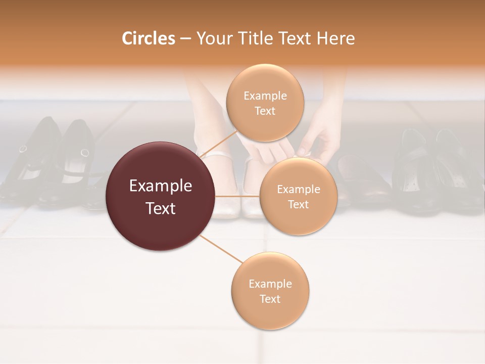 Mature Female Cook PowerPoint Template