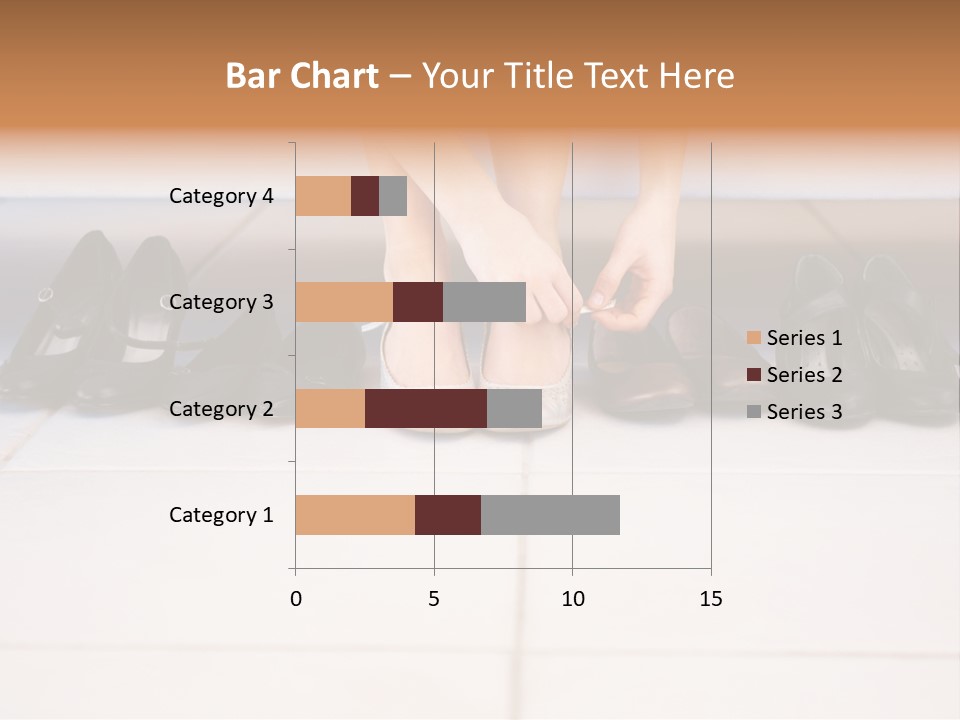 Mature Female Cook PowerPoint Template