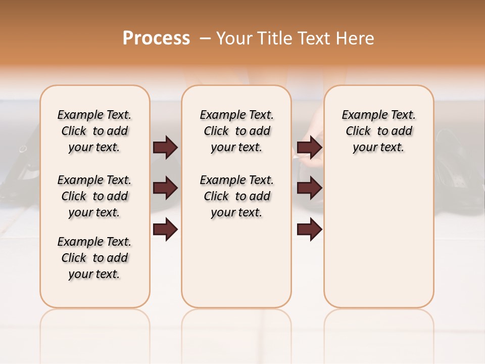 Mature Female Cook PowerPoint Template