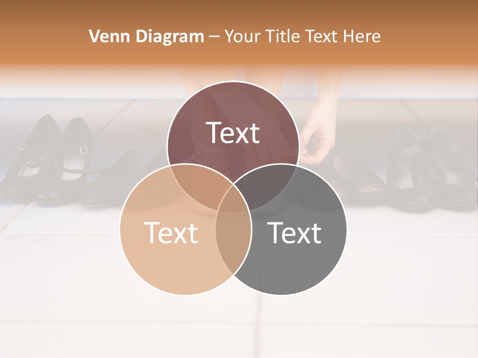 Mature Female Cook PowerPoint Template