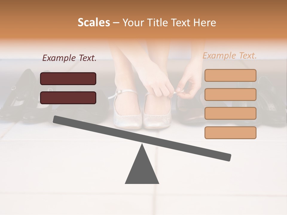 Mature Female Cook PowerPoint Template