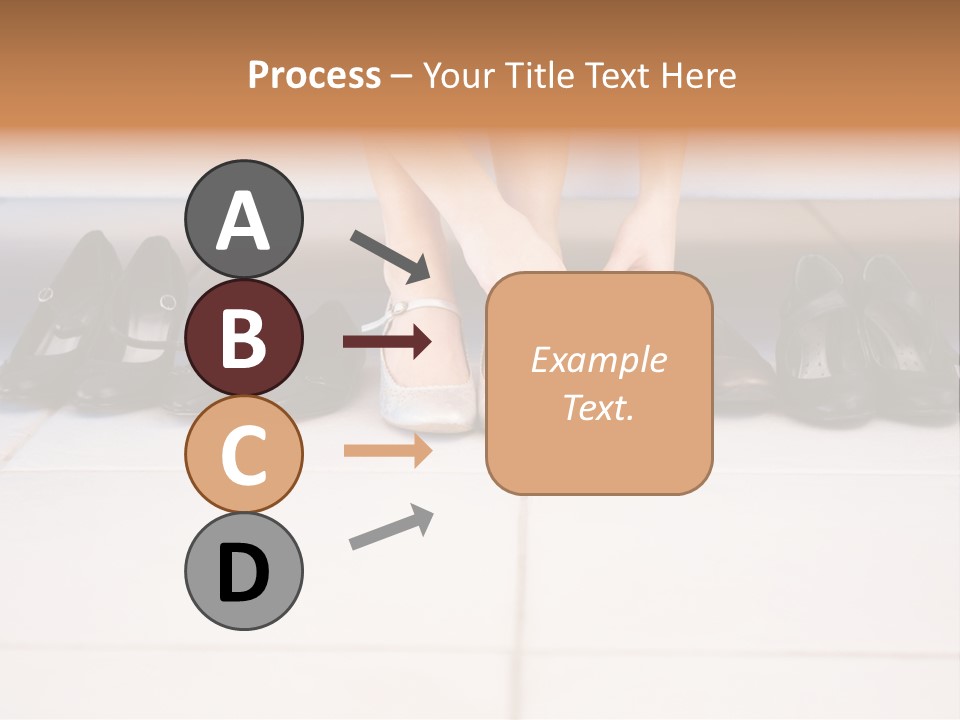 Mature Female Cook PowerPoint Template