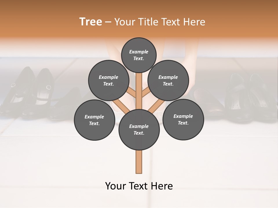 Mature Female Cook PowerPoint Template