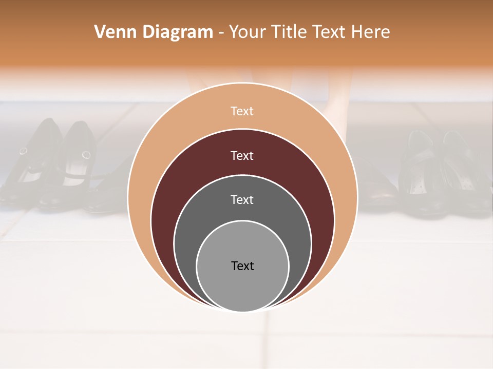 Mature Female Cook PowerPoint Template