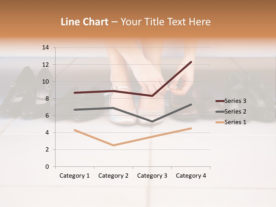 Mature Female Cook PowerPoint Template