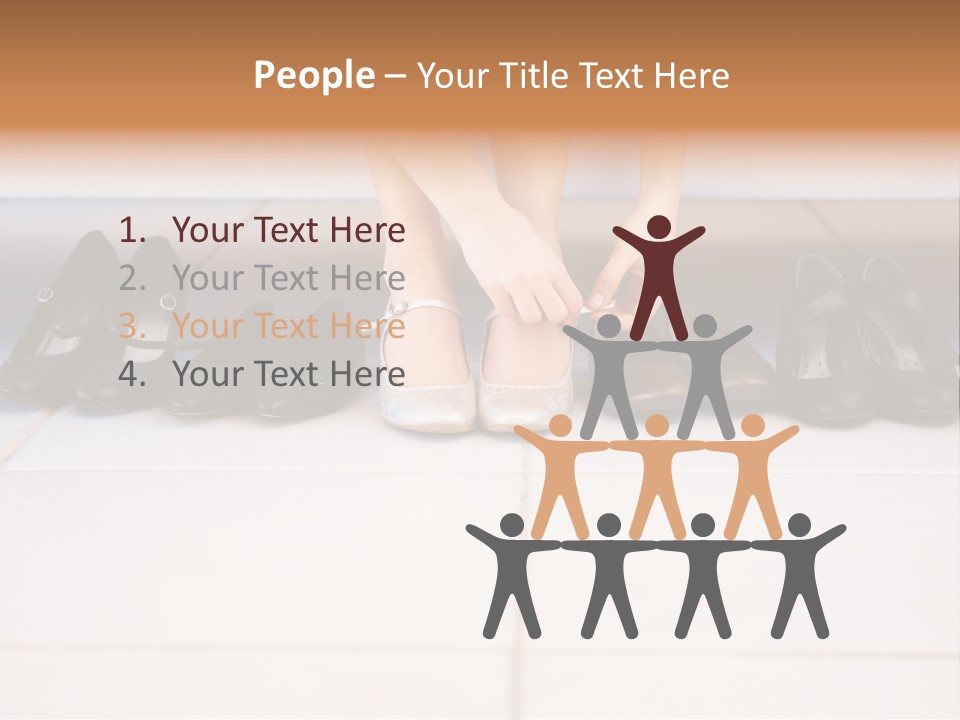 Mature Female Cook PowerPoint Template