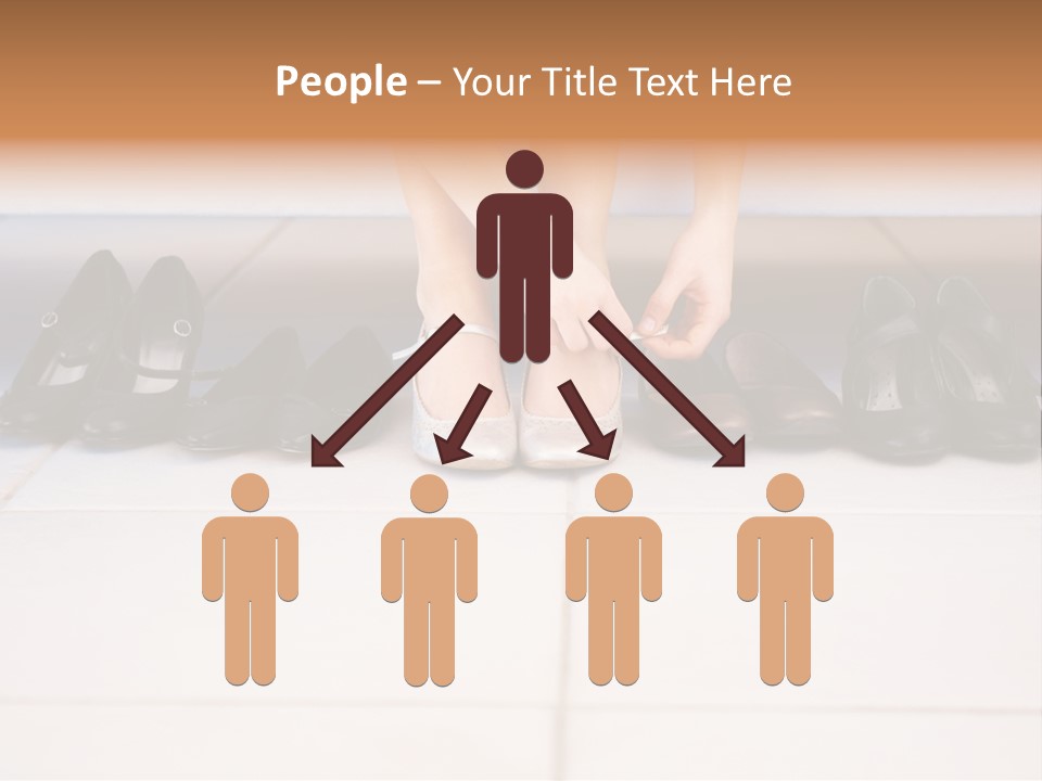 Mature Female Cook PowerPoint Template