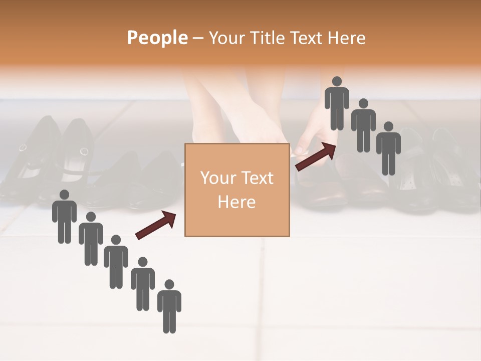 Mature Female Cook PowerPoint Template