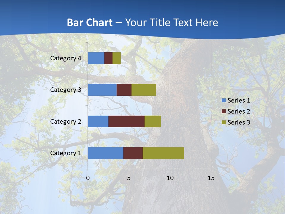 Clear Sunlight Forest PowerPoint Template