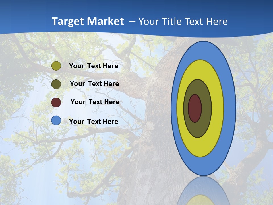 Clear Sunlight Forest PowerPoint Template