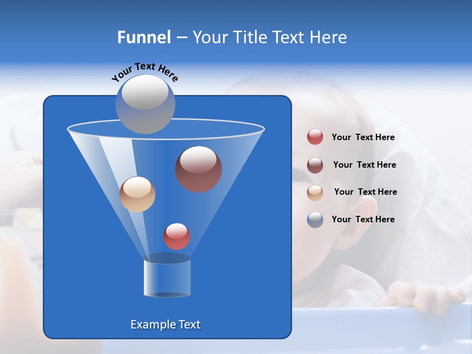 Child Newborn Pretty PowerPoint Template