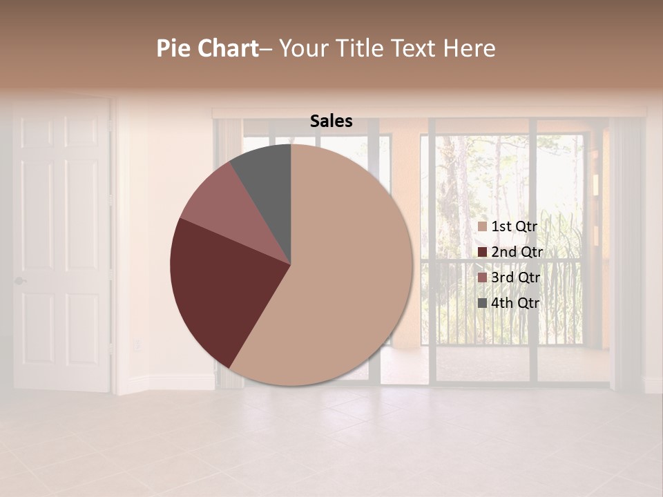 Interior Trees High PowerPoint Template