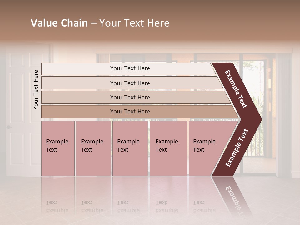 Interior Trees High PowerPoint Template