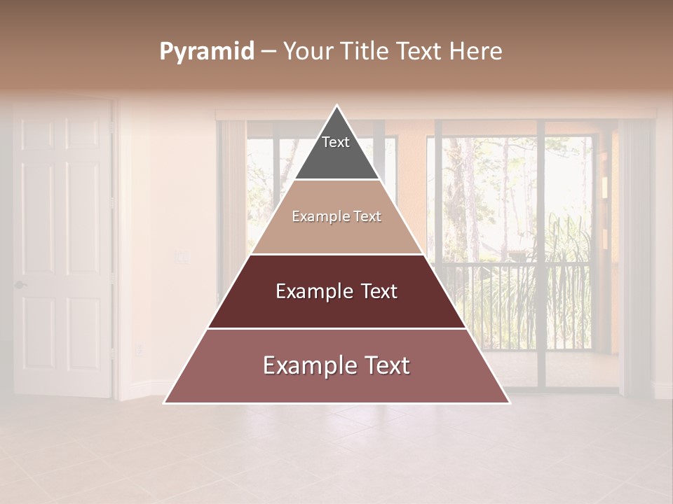 Interior Trees High PowerPoint Template