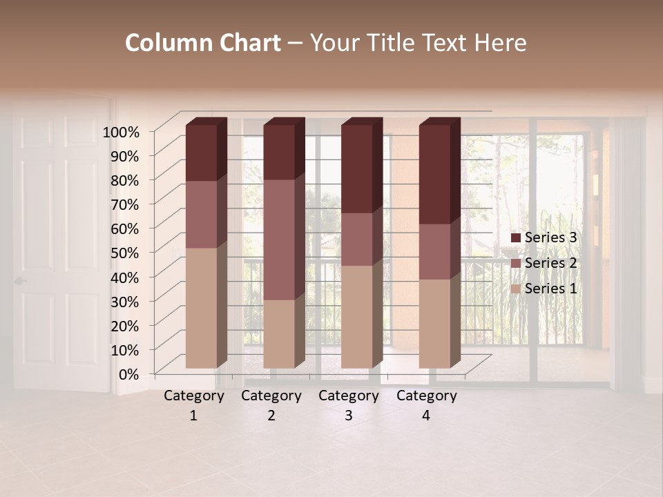 Interior Trees High PowerPoint Template