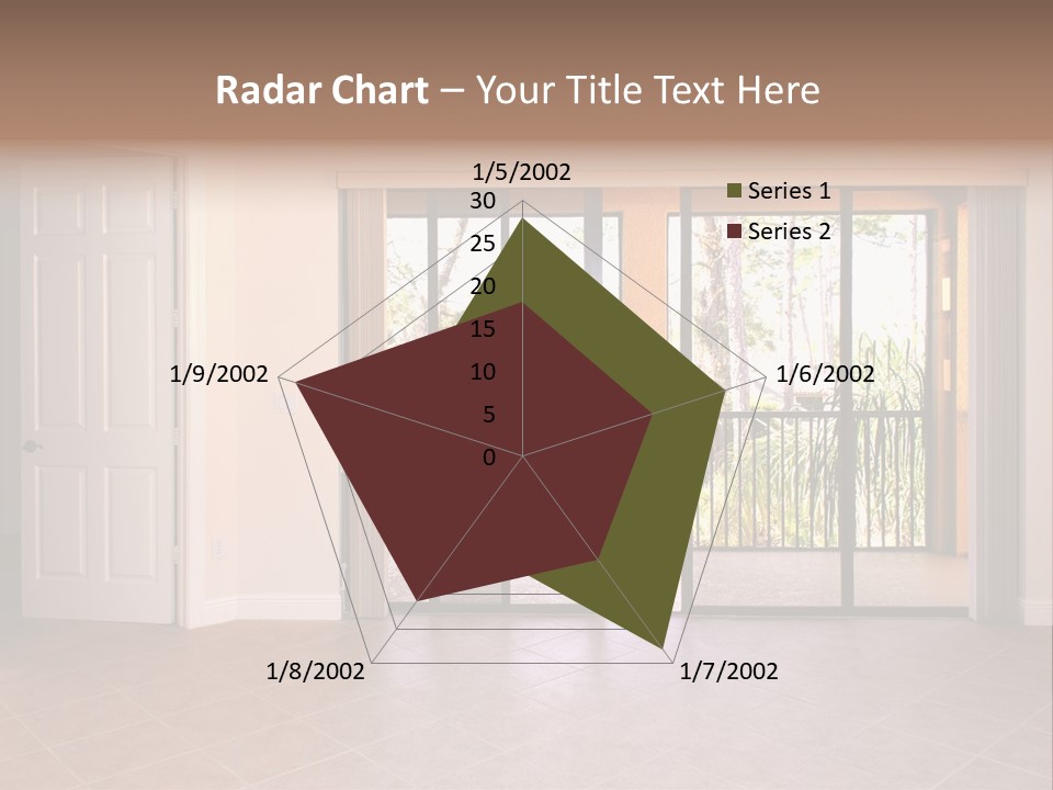 Interior Trees High PowerPoint Template