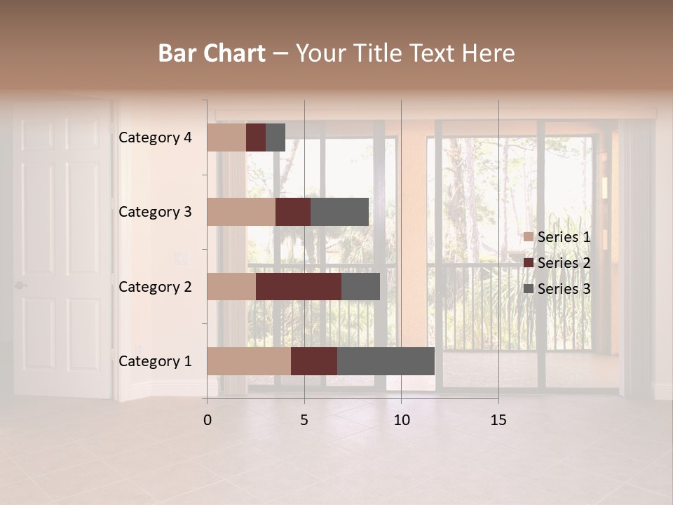 Interior Trees High PowerPoint Template