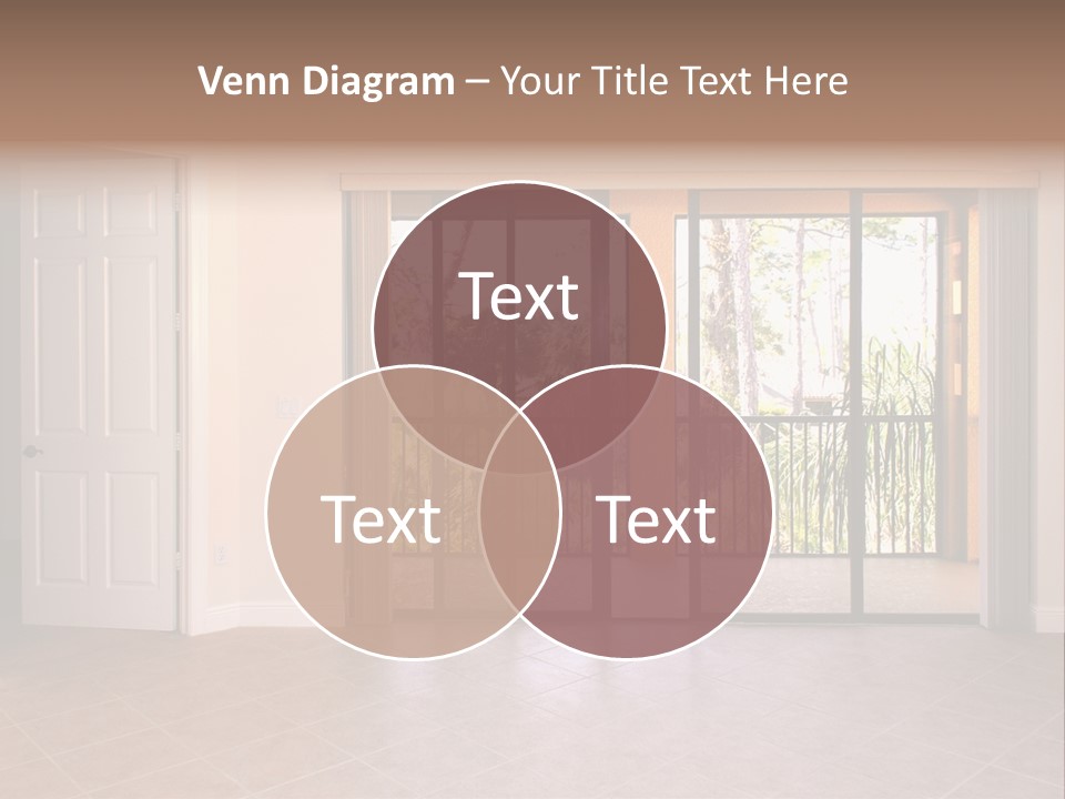 Interior Trees High PowerPoint Template