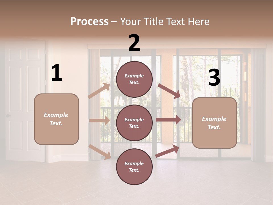 Interior Trees High PowerPoint Template