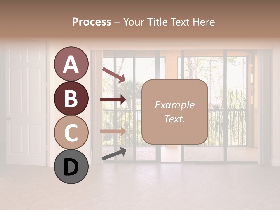Interior Trees High PowerPoint Template