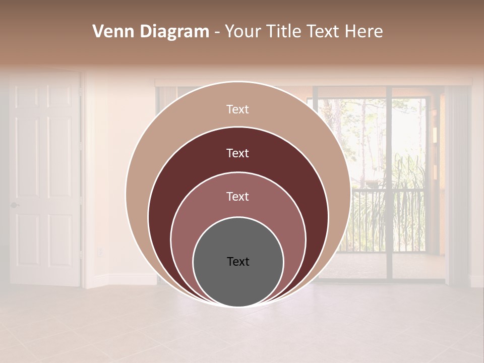 Interior Trees High PowerPoint Template