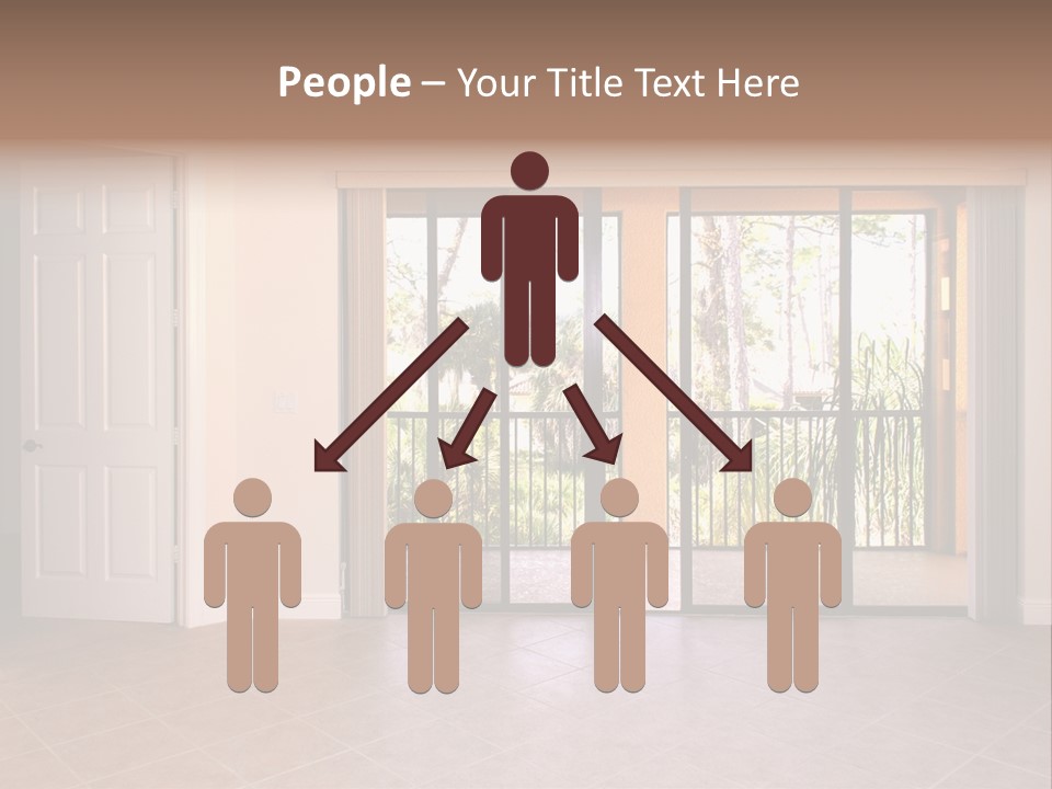 Interior Trees High PowerPoint Template