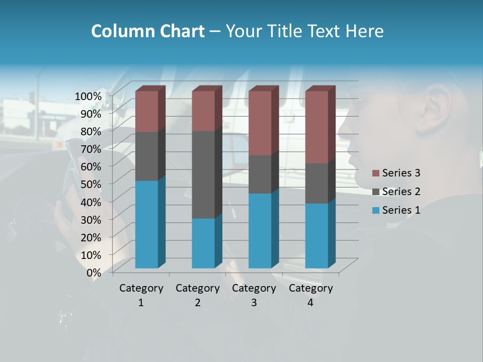 Texting Danger Cellular PowerPoint Template