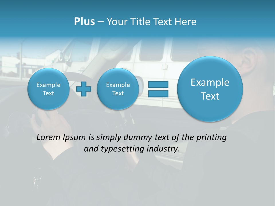 Texting Danger Cellular PowerPoint Template