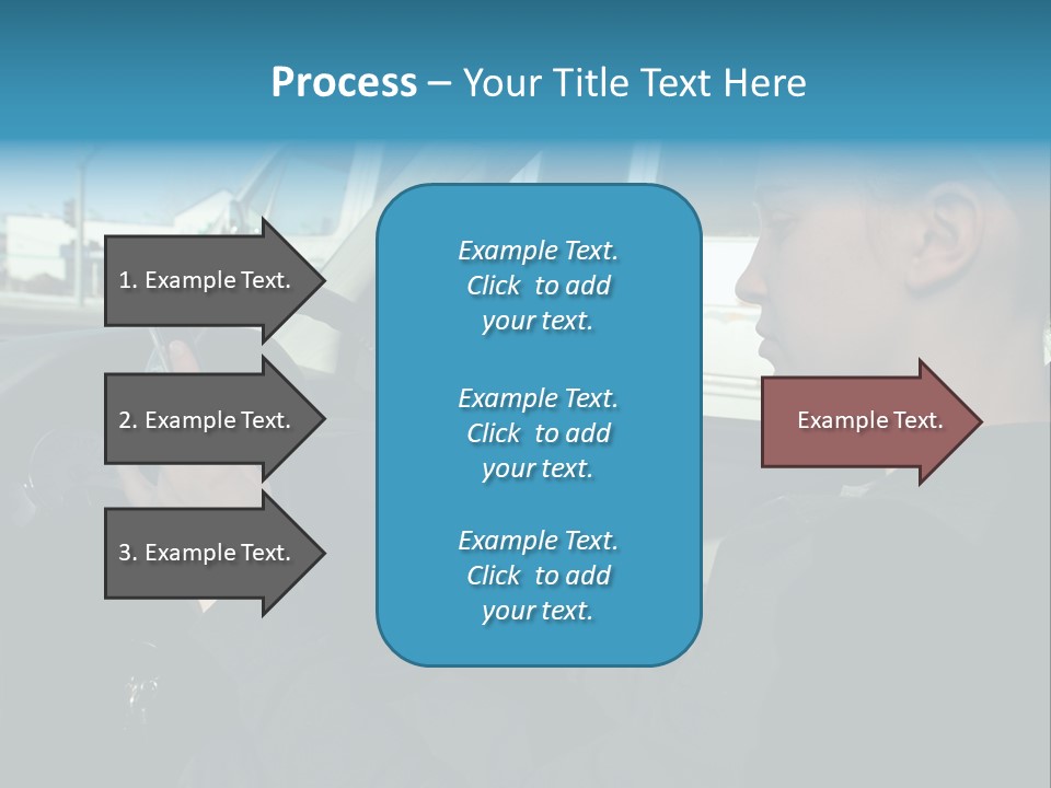Texting Danger Cellular PowerPoint Template