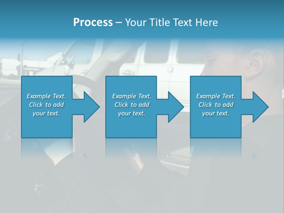 Texting Danger Cellular PowerPoint Template