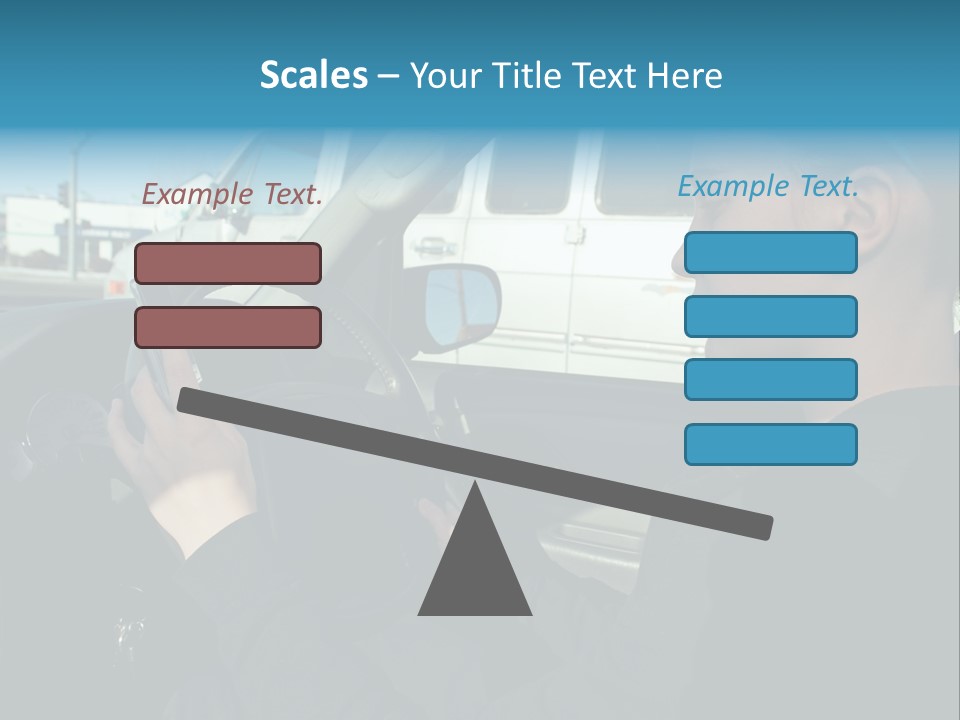 Texting Danger Cellular PowerPoint Template