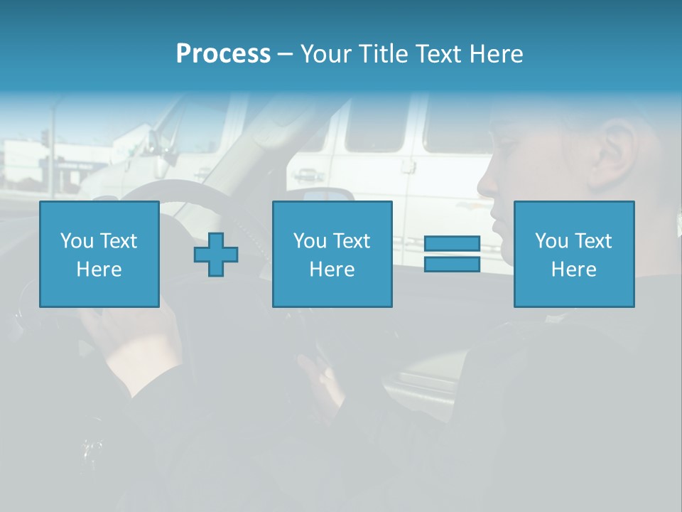 Texting Danger Cellular PowerPoint Template
