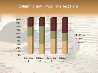 Midlife Caucasian Jigsaw PowerPoint Template