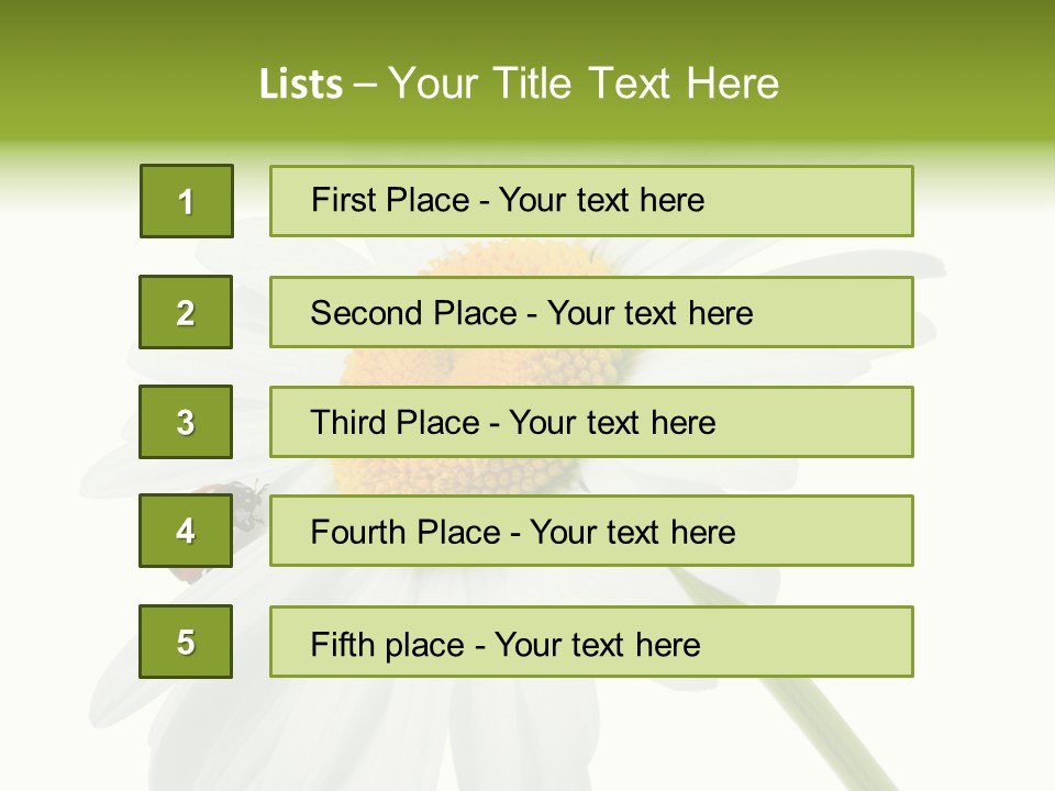 Plant Yellow Black PowerPoint Template
