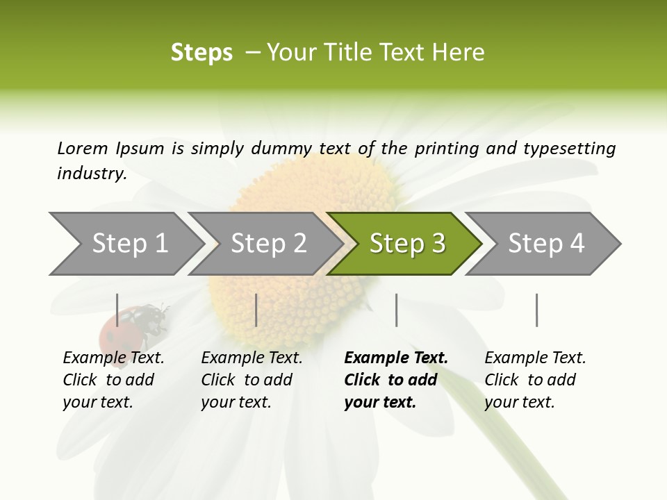 Plant Yellow Black PowerPoint Template