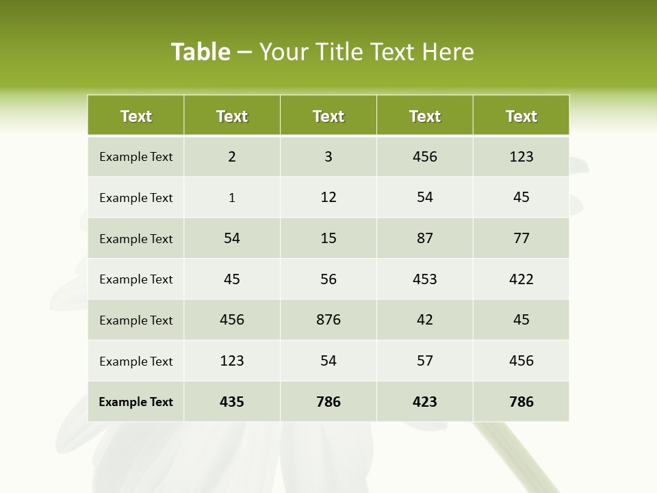 Plant Yellow Black PowerPoint Template