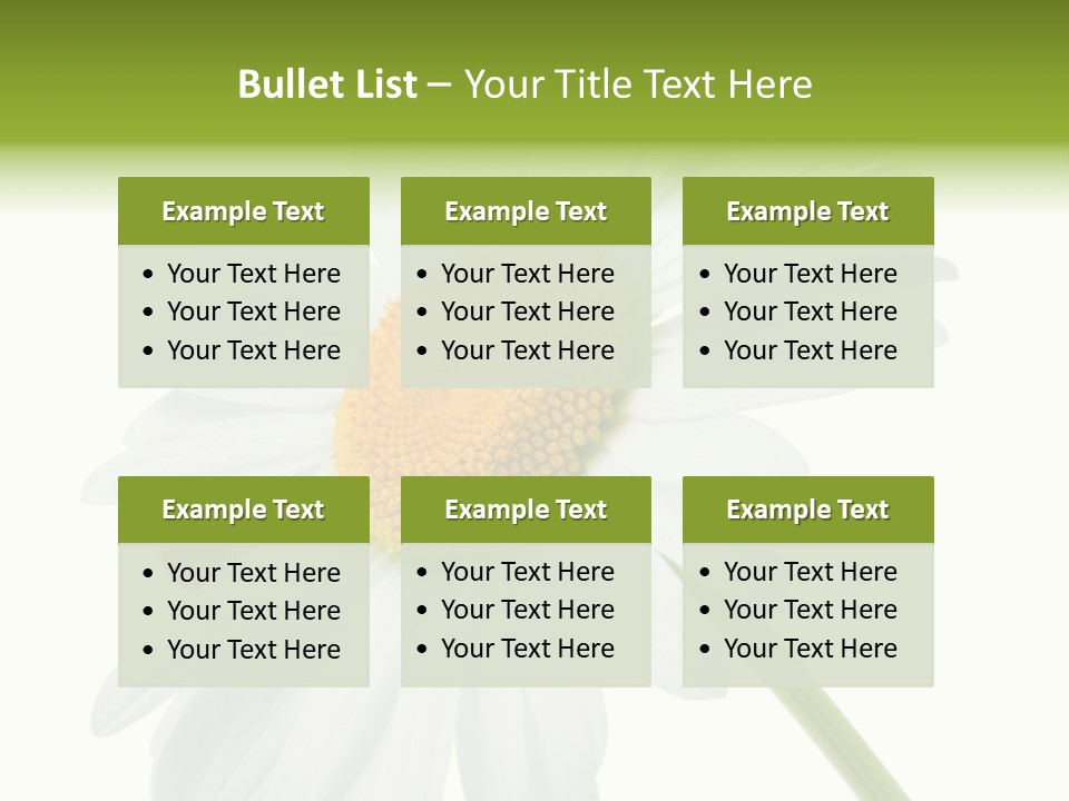Plant Yellow Black PowerPoint Template