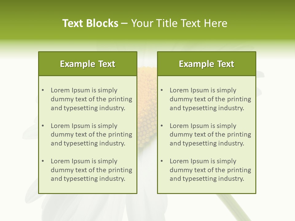 Plant Yellow Black PowerPoint Template