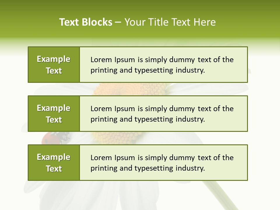 Plant Yellow Black PowerPoint Template