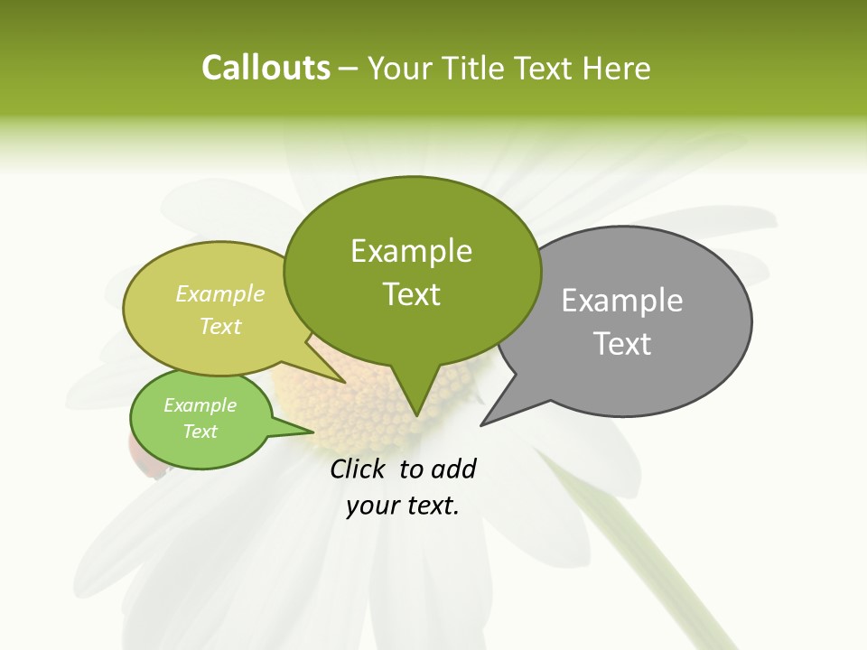 Plant Yellow Black PowerPoint Template