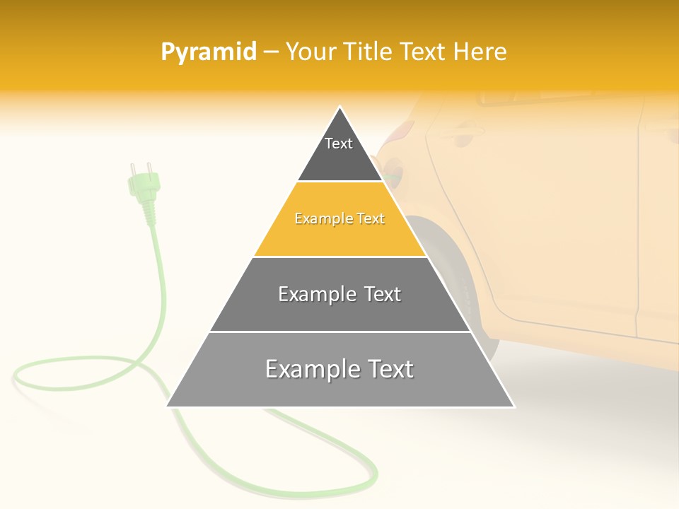 Hybrid Vehicle Socket PowerPoint Template