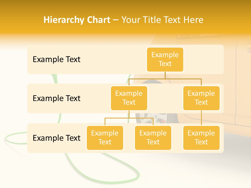 Hybrid Vehicle Socket PowerPoint Template