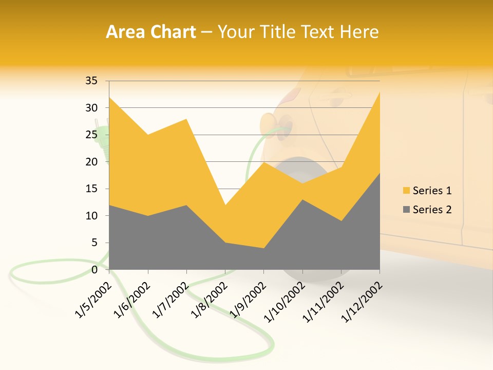 Hybrid Vehicle Socket PowerPoint Template