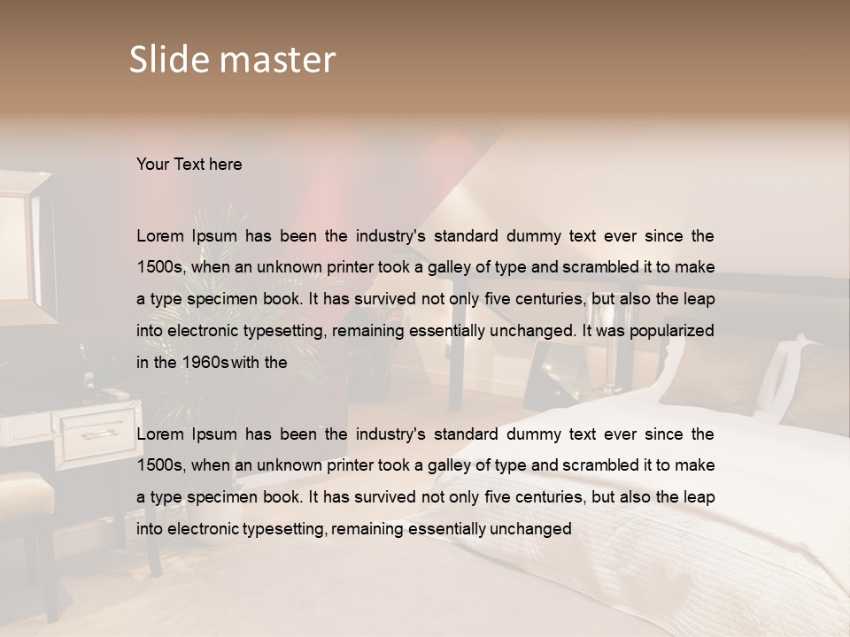 Walls Realty Coverlet PowerPoint Template