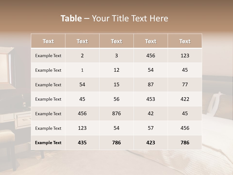 Walls Realty Coverlet PowerPoint Template