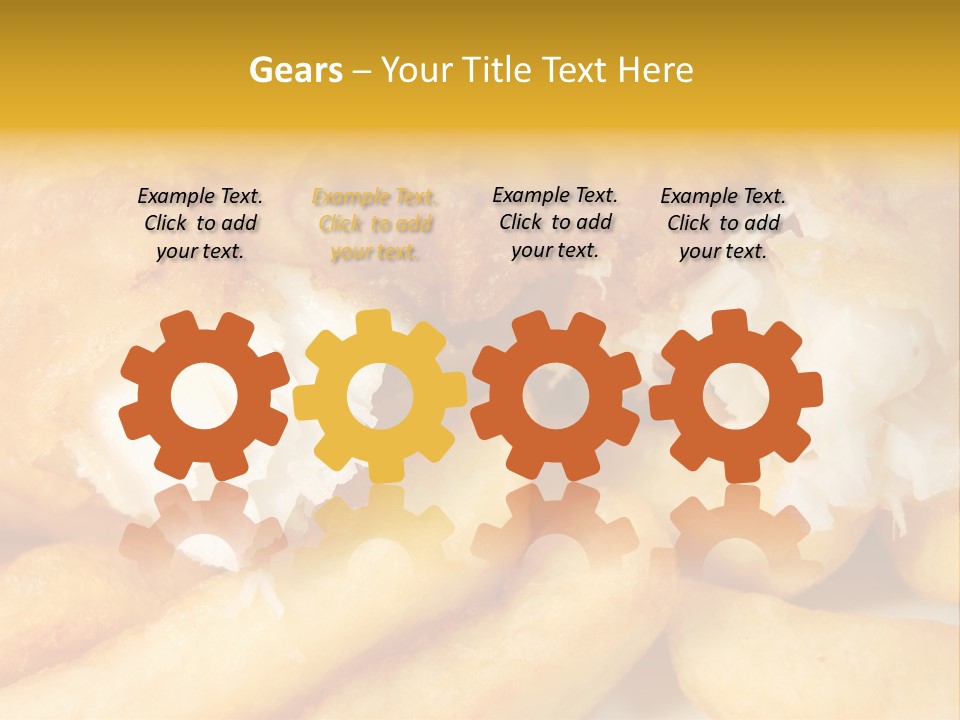 Batter Oil Dinner PowerPoint Template