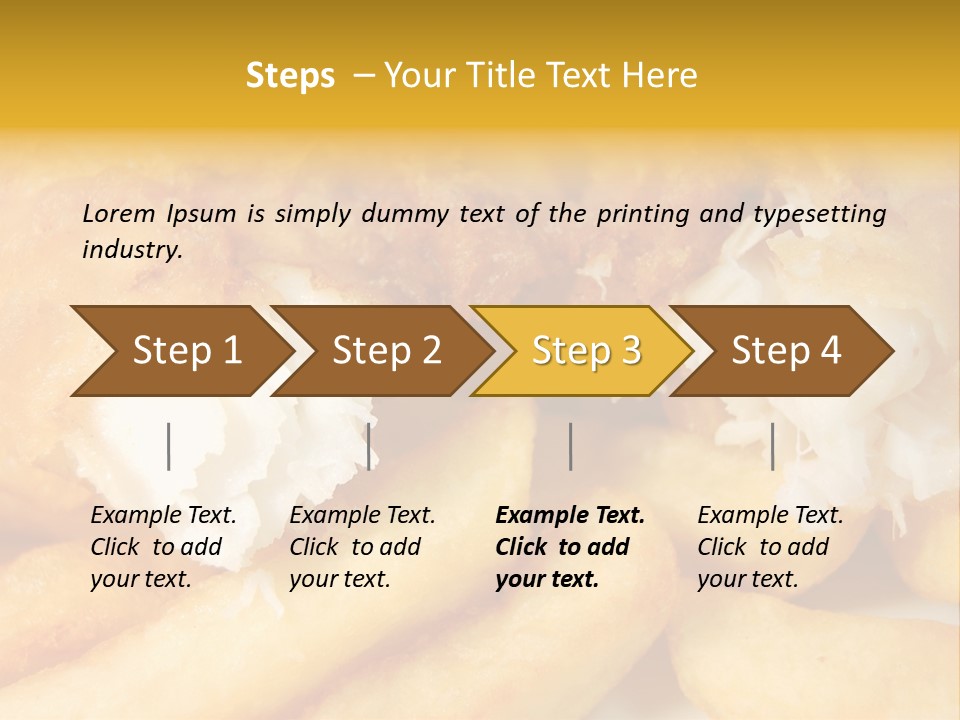 Batter Oil Dinner PowerPoint Template