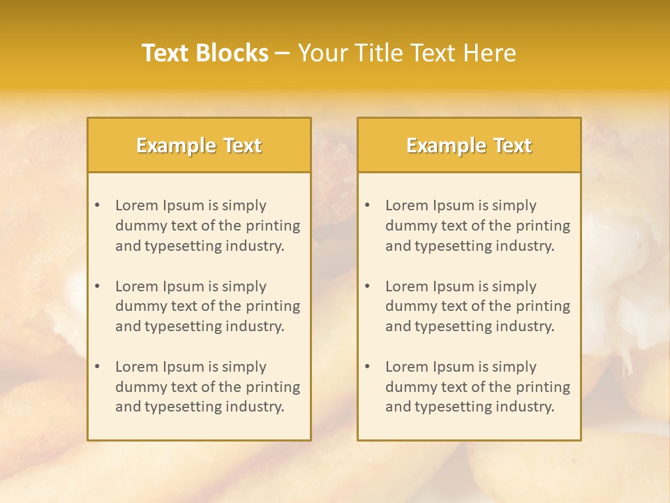 Batter Oil Dinner PowerPoint Template